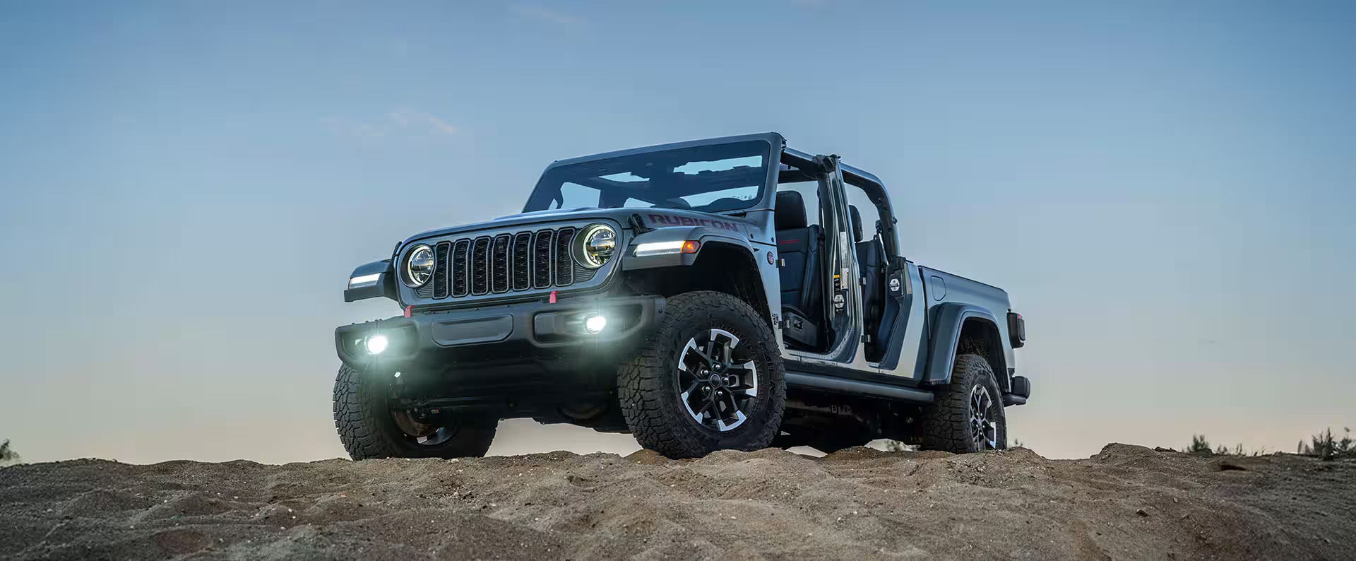 2026 Jeep Gladiator parked on a hill