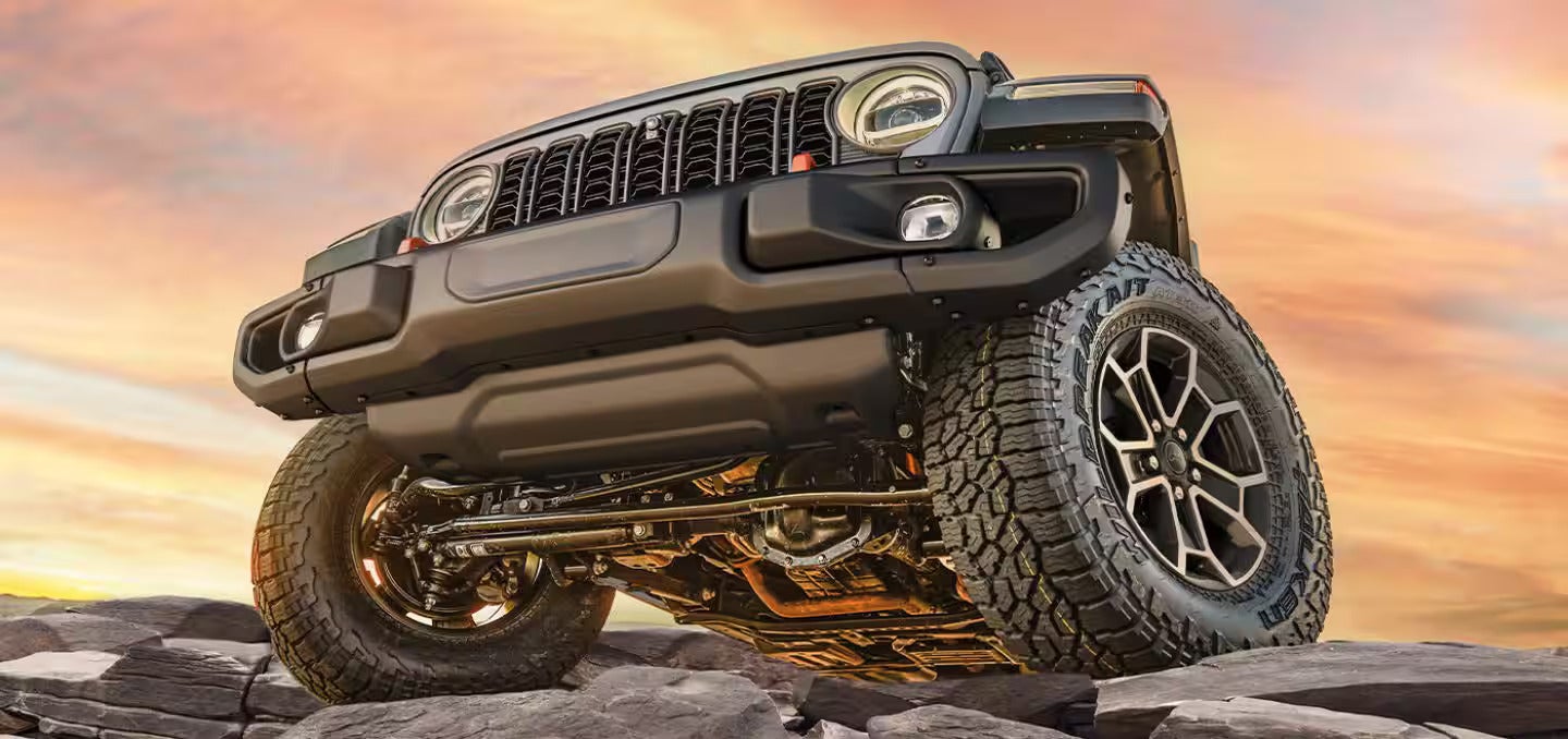 2026 Jeep Gladiator exterior view of the front grille