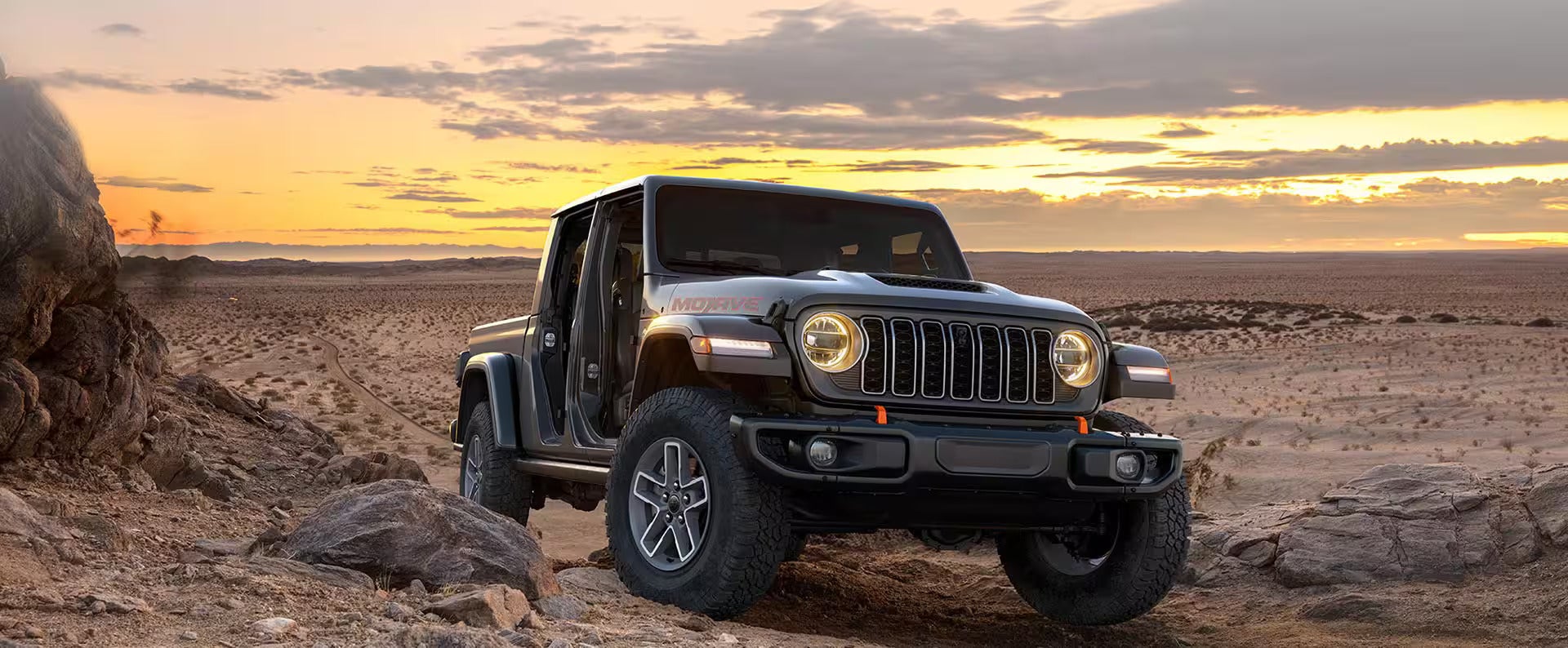 2026 Jeep Gladiator parked on a hill