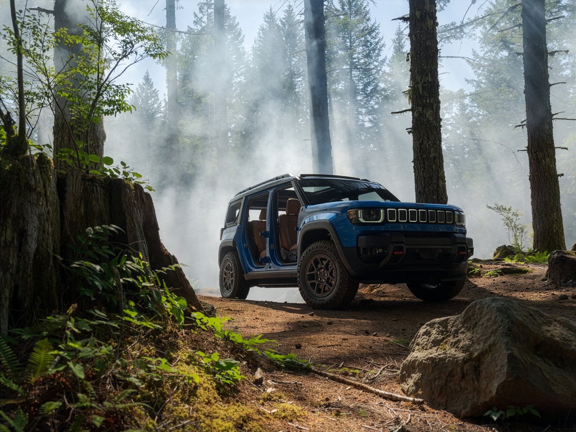 2026 Jeep Recon parked in a forest