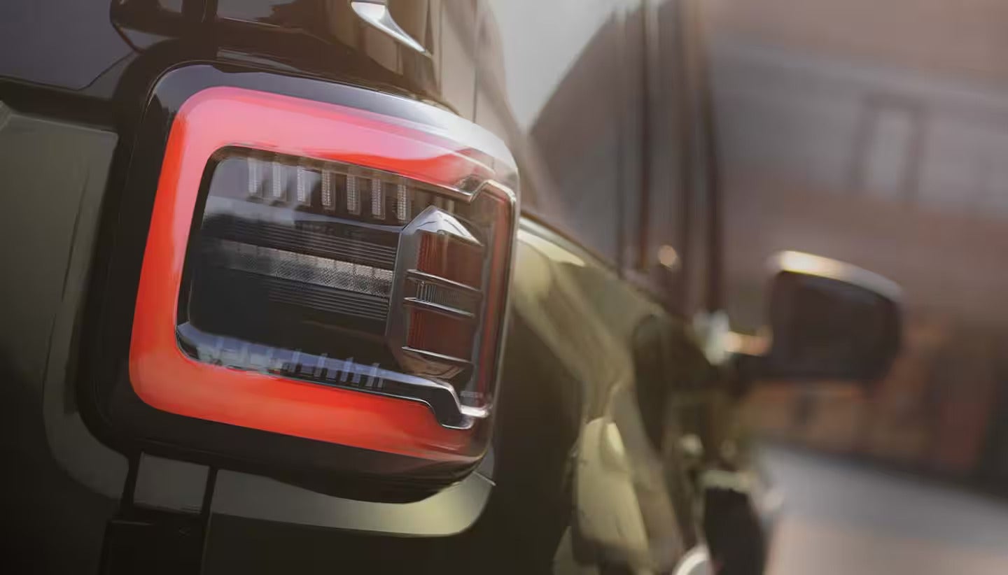 2026 Jeep Recon exterior view of the back tail lights