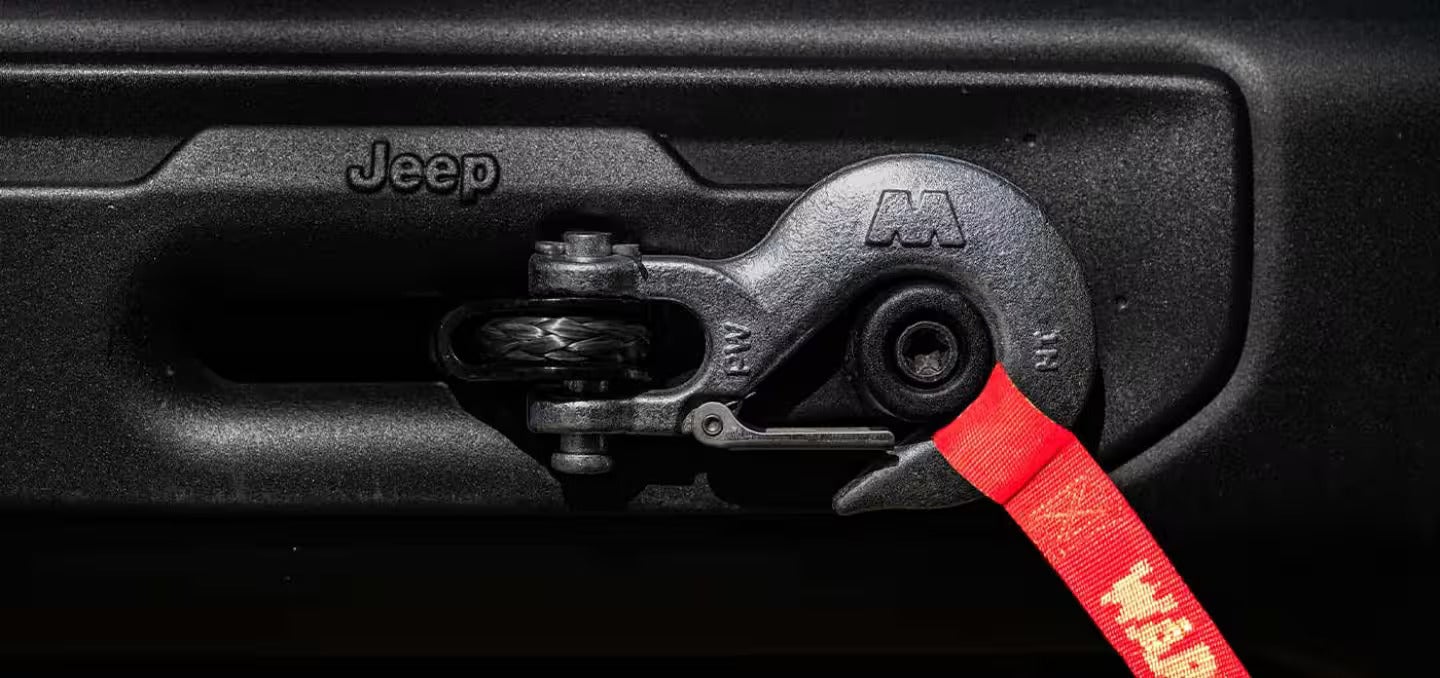 2026 Jeep Wrangler exterior view of the tow clamp