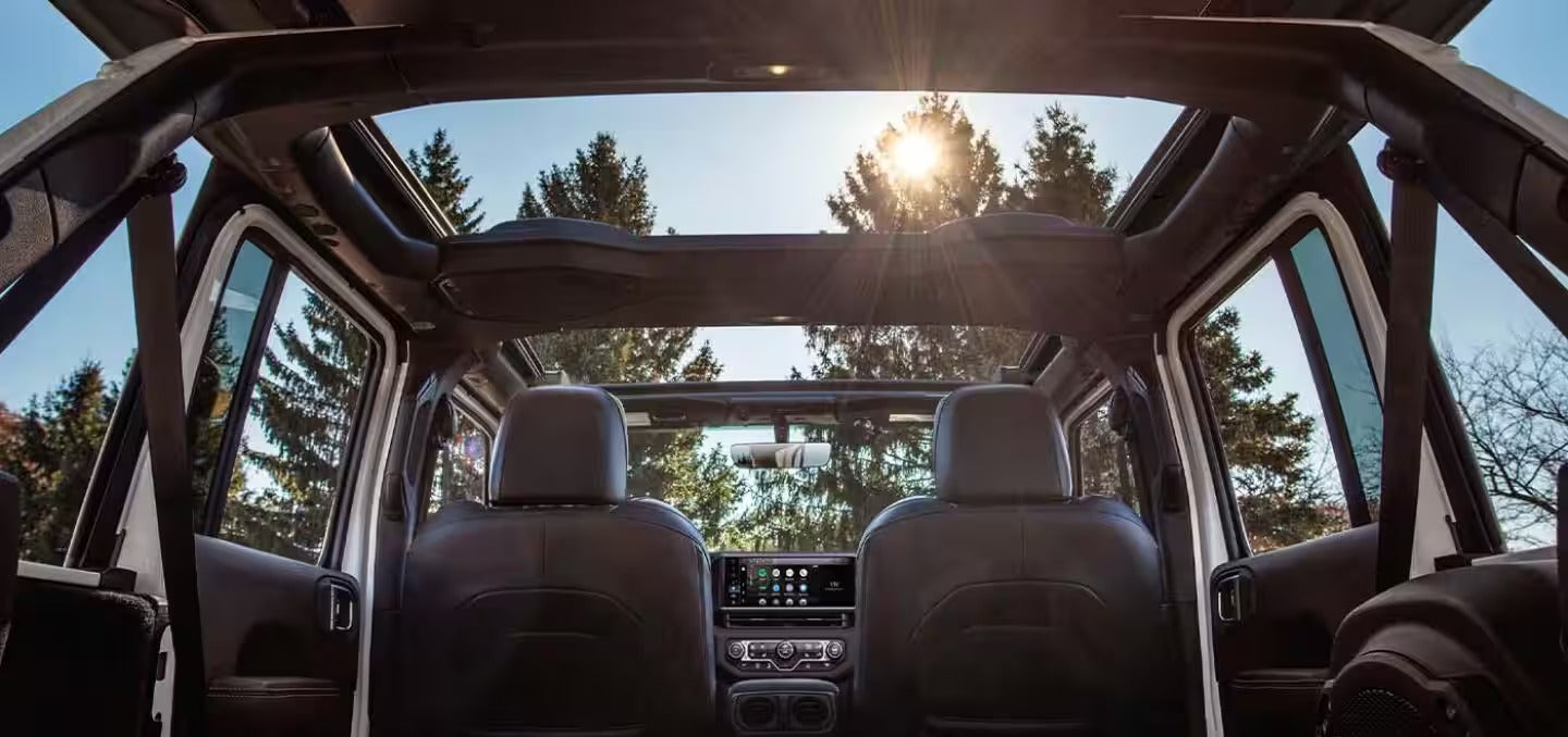 2026 Jeep Wrangler view of the interior