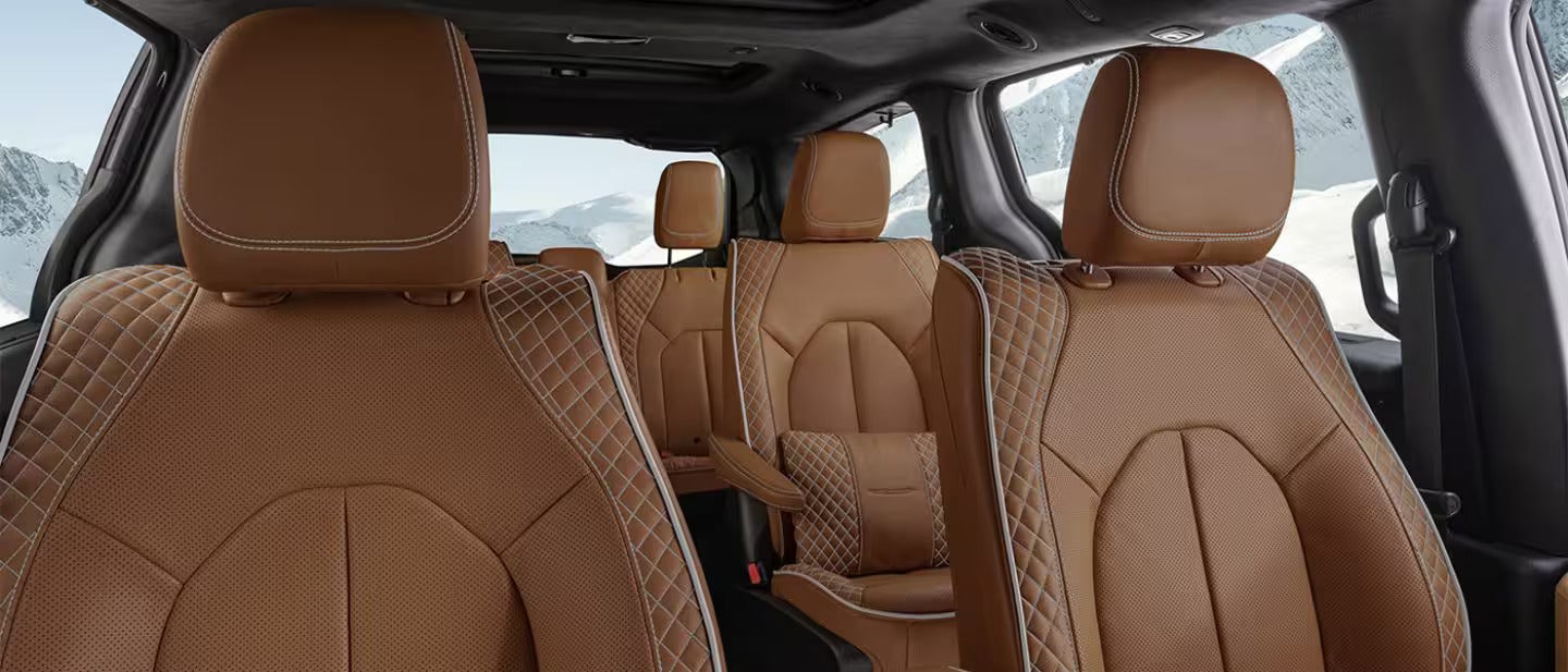 2026 Pacifica Plug-in Hybrid view of the interior