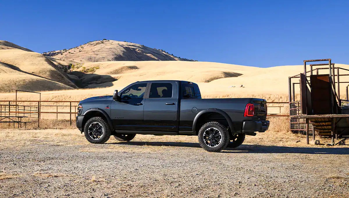 2026 Ram 2500 parked in the desert on a ranch