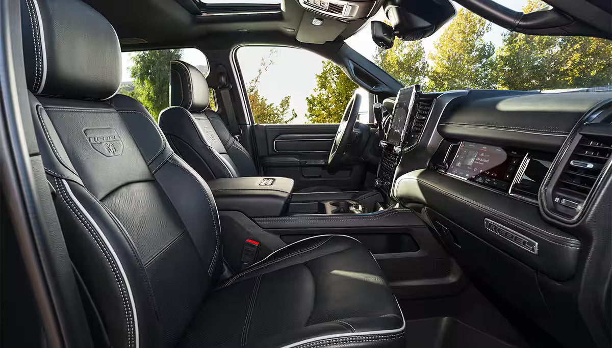 2026 Ram 2500 view of the interior
