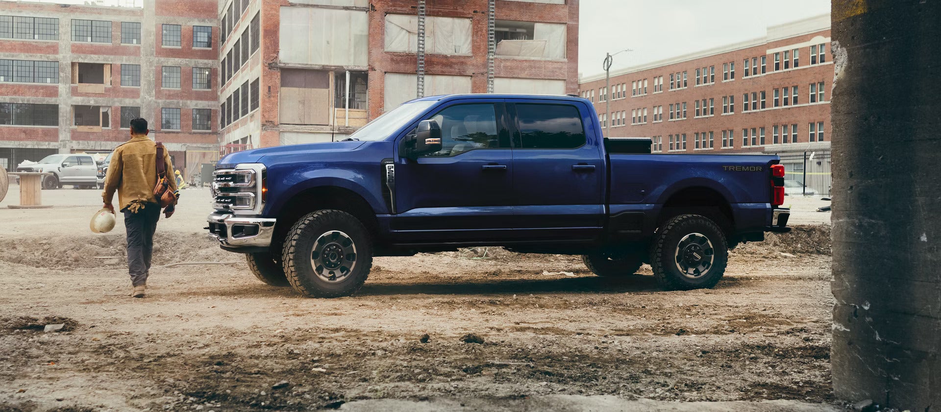 2026 Ford Super Duty parked on a ranch